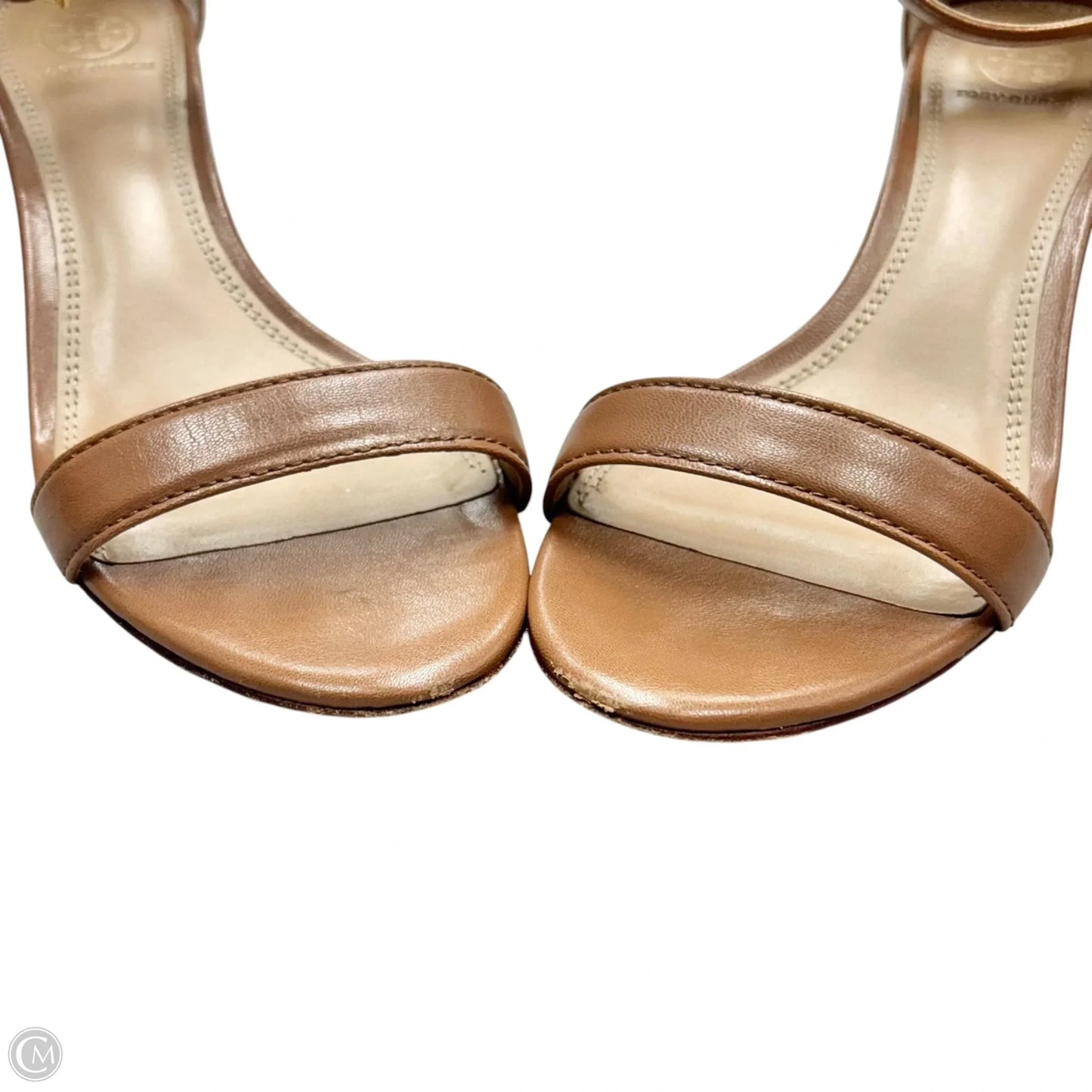 Sandals Designer By Tory Burch In Cream, Size: 8.5