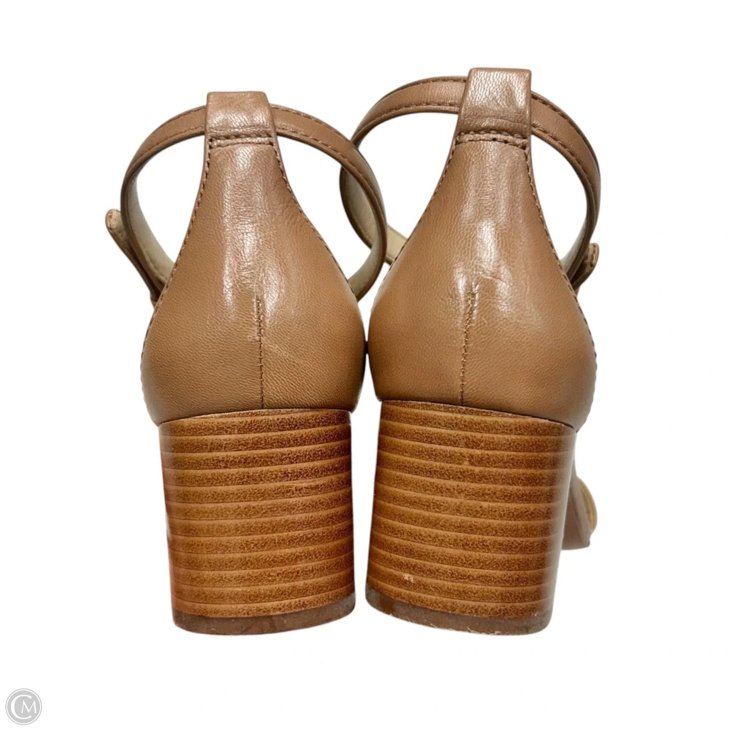 Sandals Designer By Tory Burch In Cream, Size: 8.5