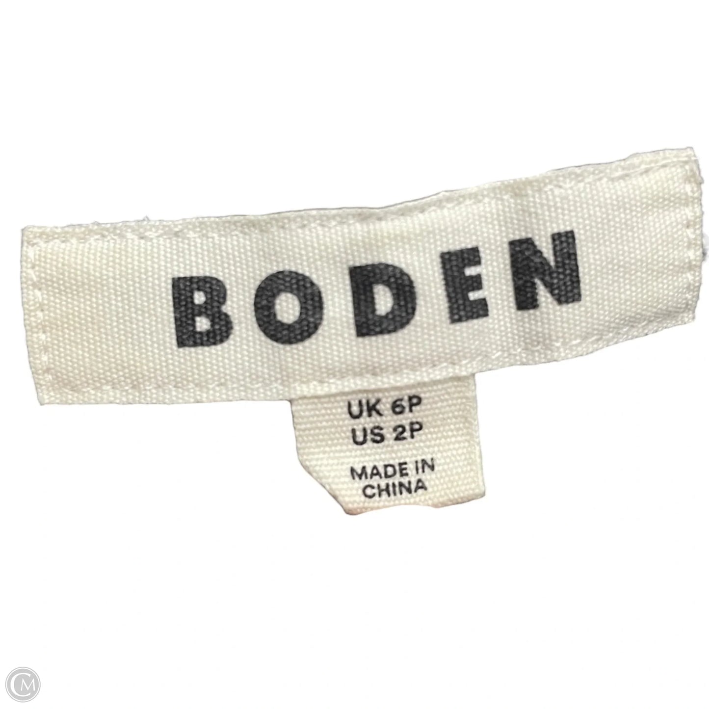 Dress Casual Midi By Boden In Black & White, Size: Xsp