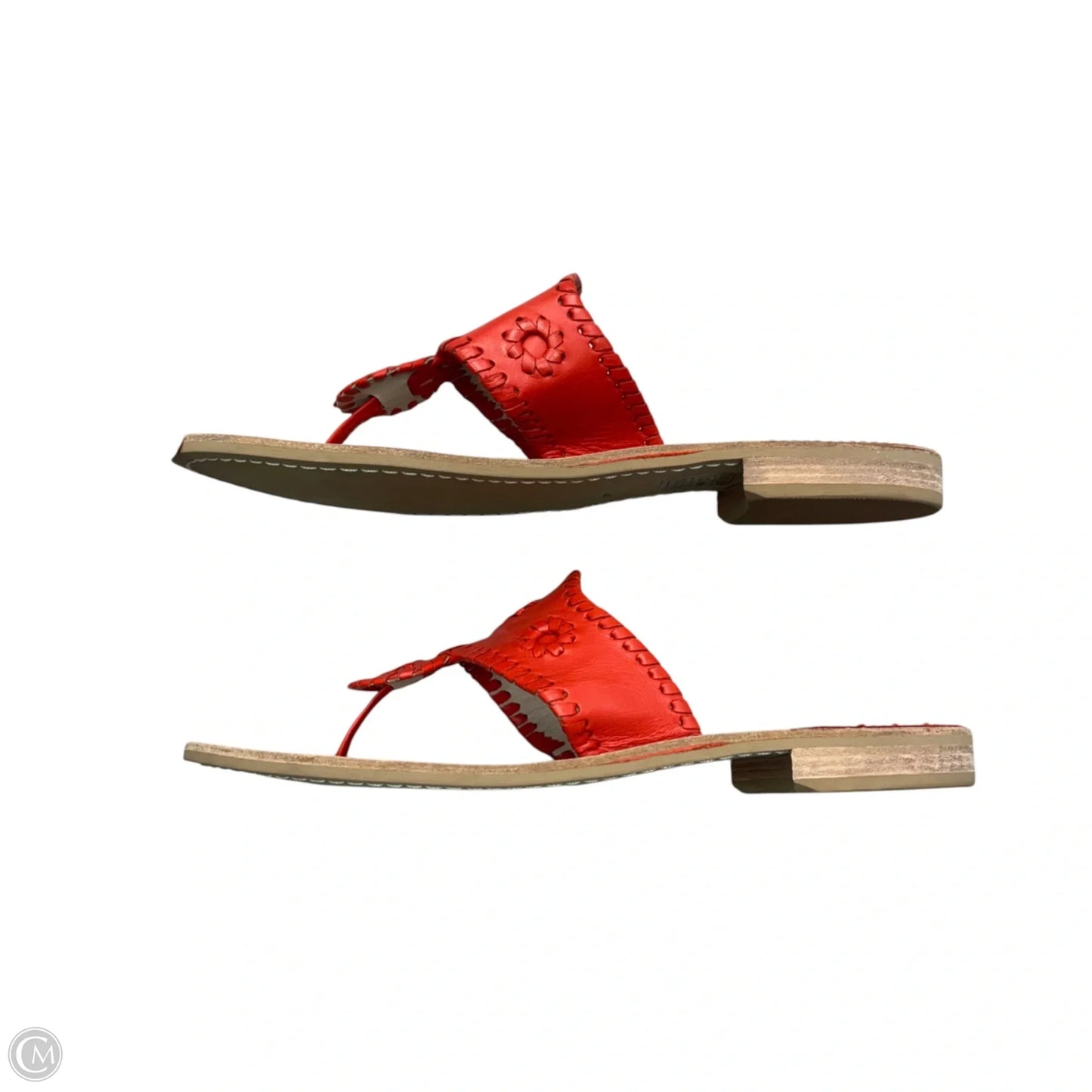 Sandals Flats By Jack Rogers In Red, Size: 10