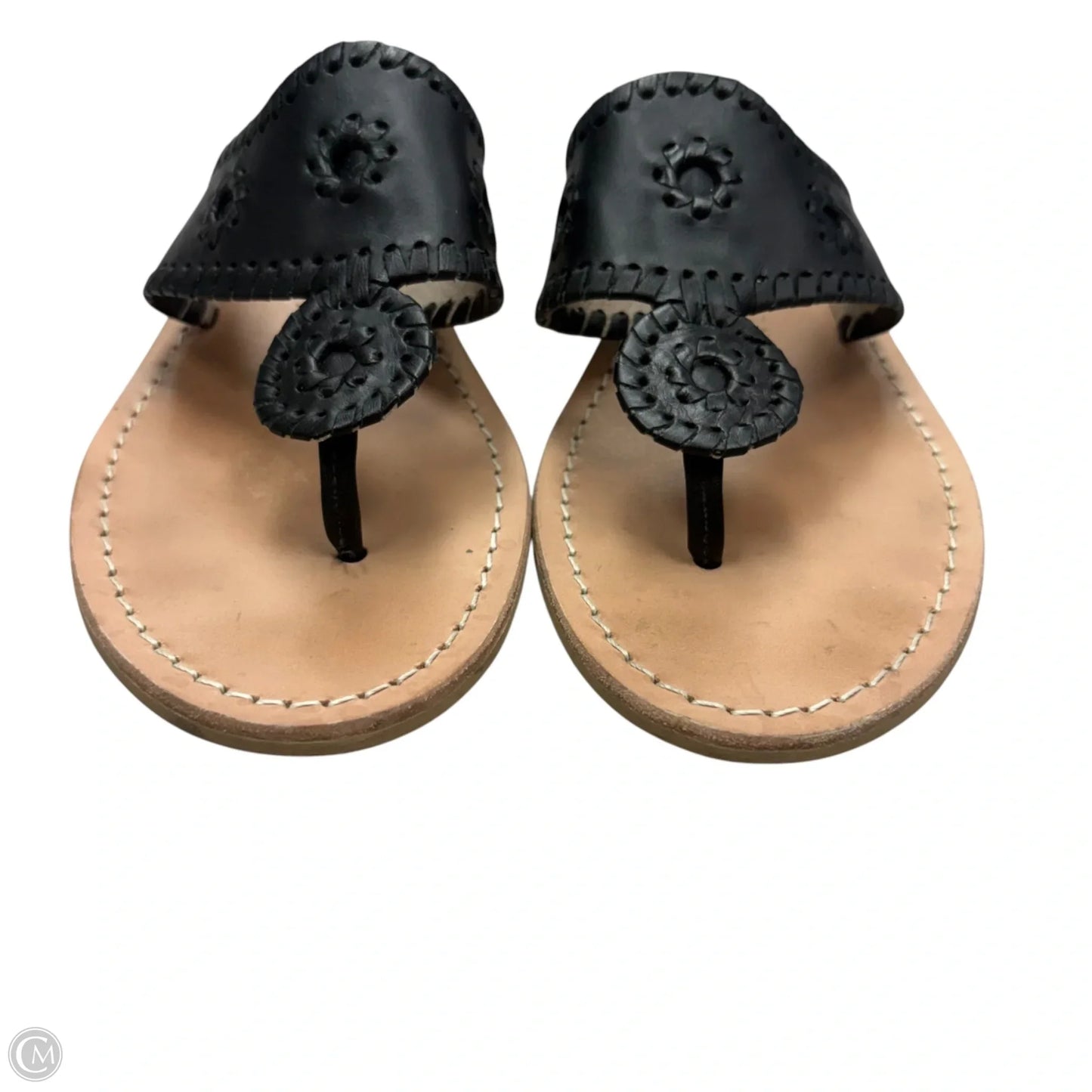 Sandals Flats By Jack Rogers In Black, Size: 10