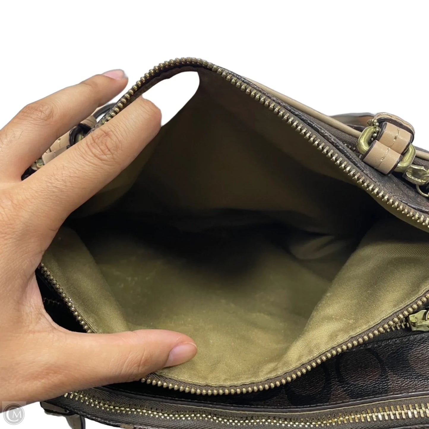 Handbag Designer By Coach, Size: Medium