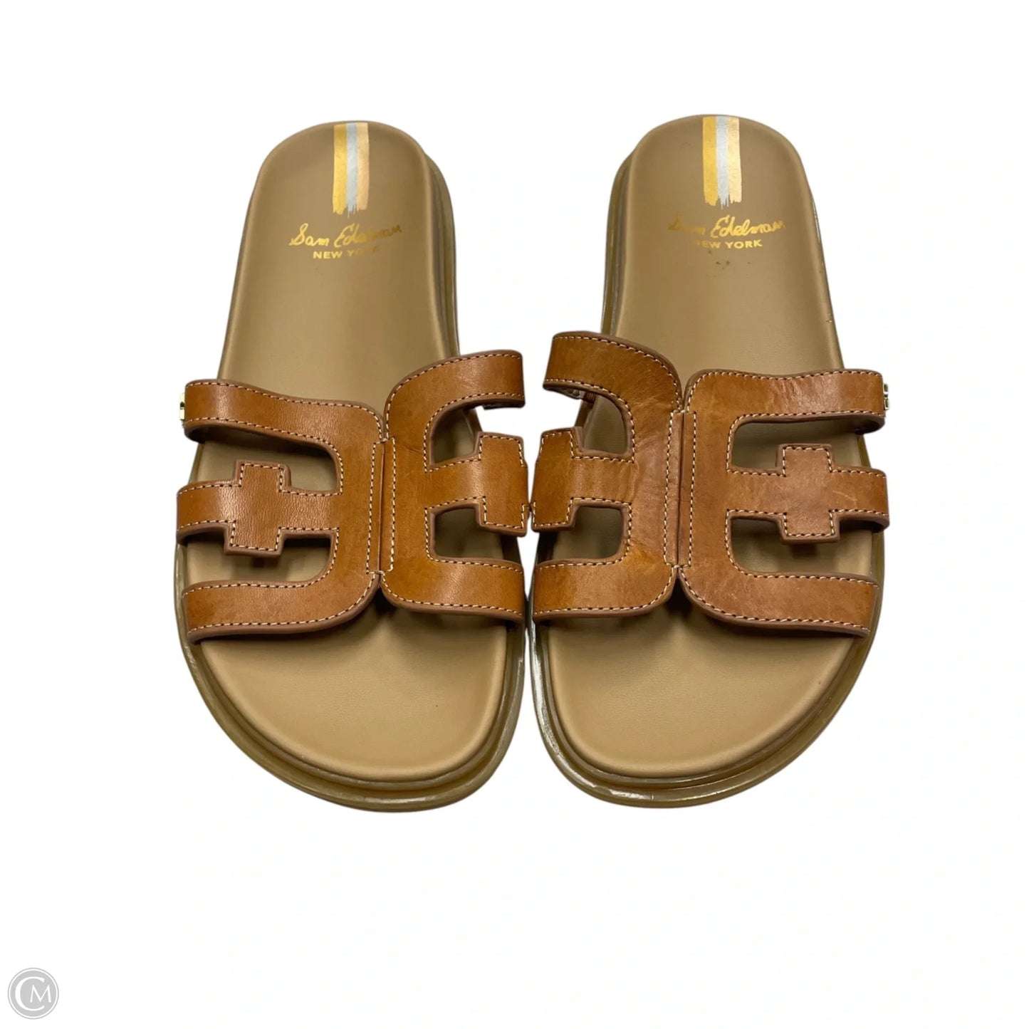 Sandals Flats By Sam Edelman In Tan, Size: 9