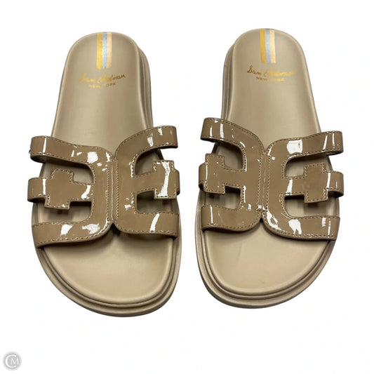 Sandals Flats By Sam Edelman In Tan, Size: 9