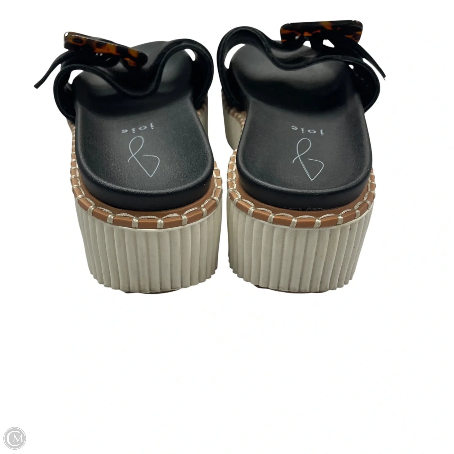 Sandals Heels Platform By Joie In Black, Size: 7