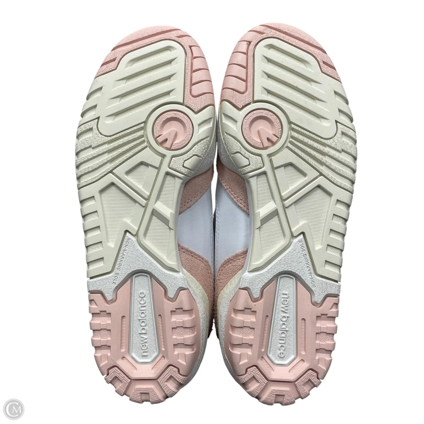 Shoes Sneakers By New Balance In Pink & White, Size: 7.5