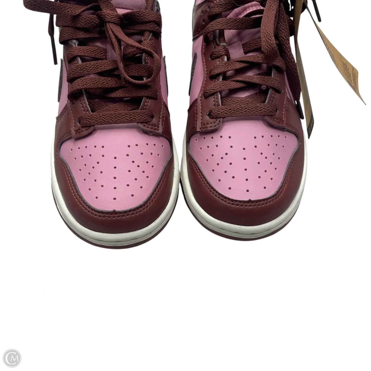 Shoes Sneakers By Nike In Pink & Red, Size: 7