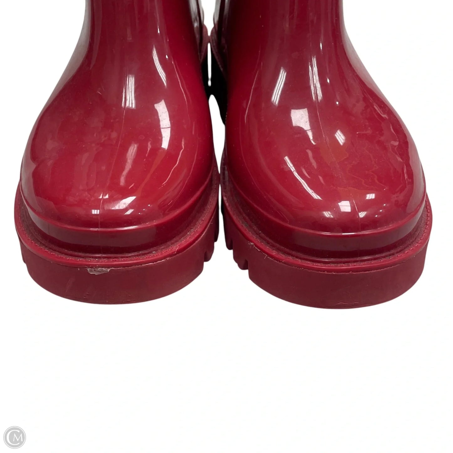 Boots Rain By Hunter In Red, Size: 8