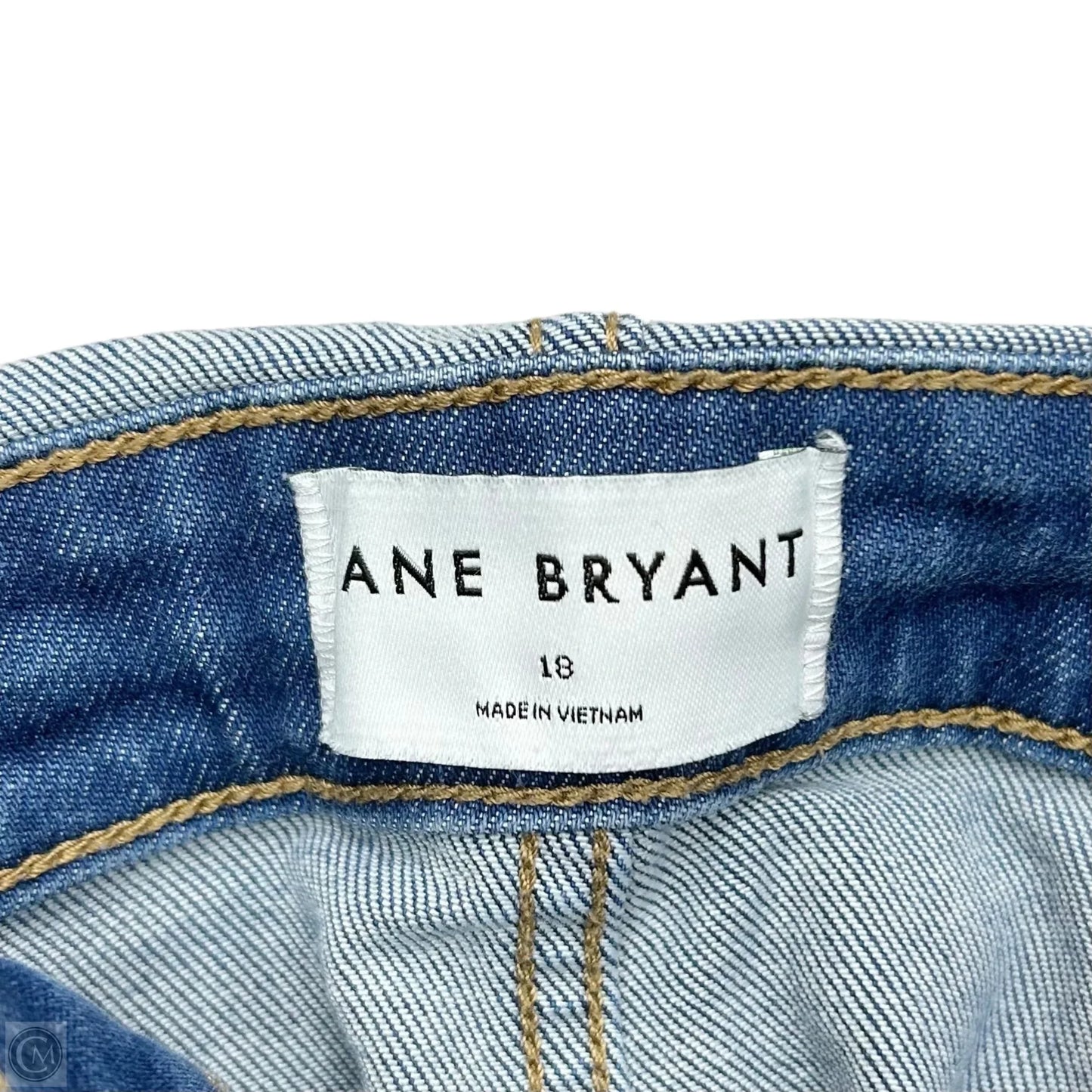 Romper By Lane Bryant In Blue Denim, Size: Xxl