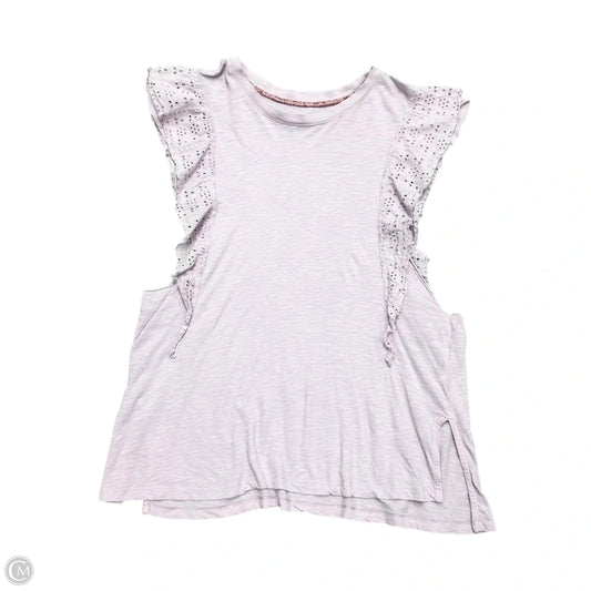 Top Sleeveless By Pilcro In Purple, Size: Xs