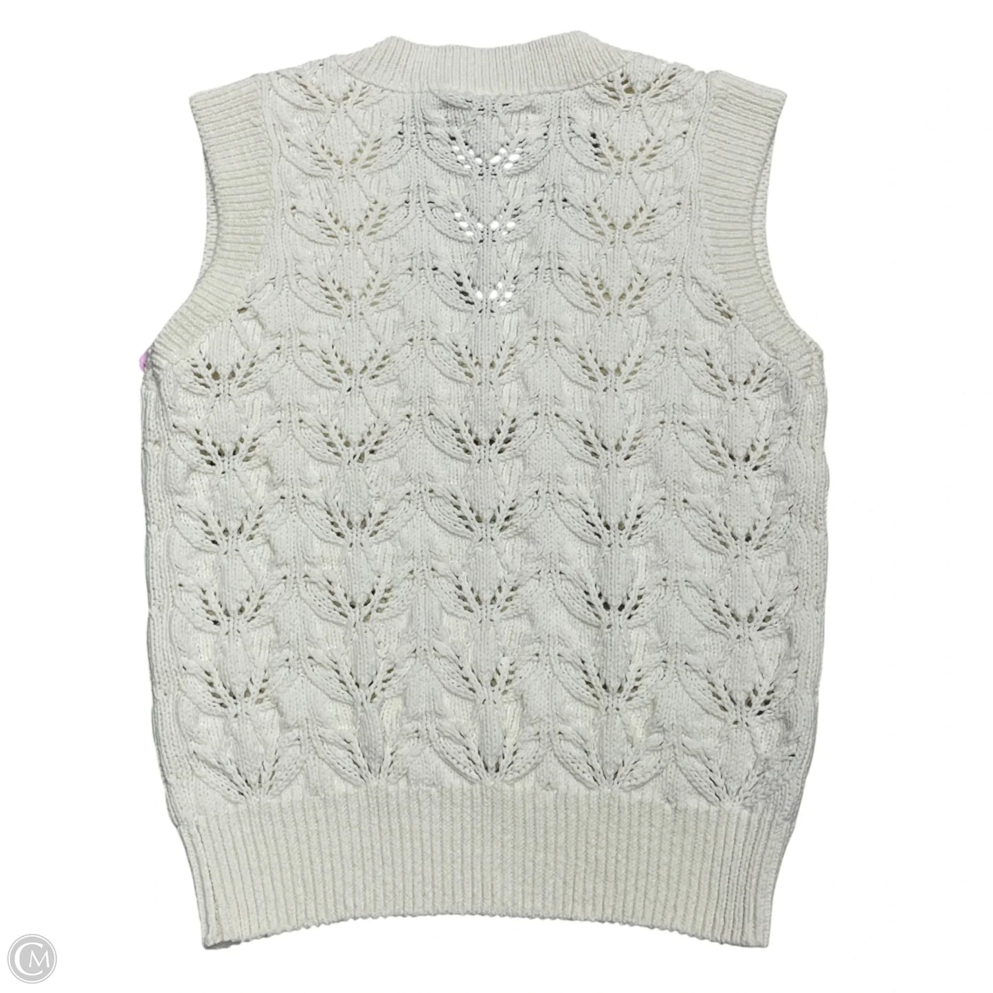 Vest Sweater By Loeffler Randall In Cream, Size: Xs