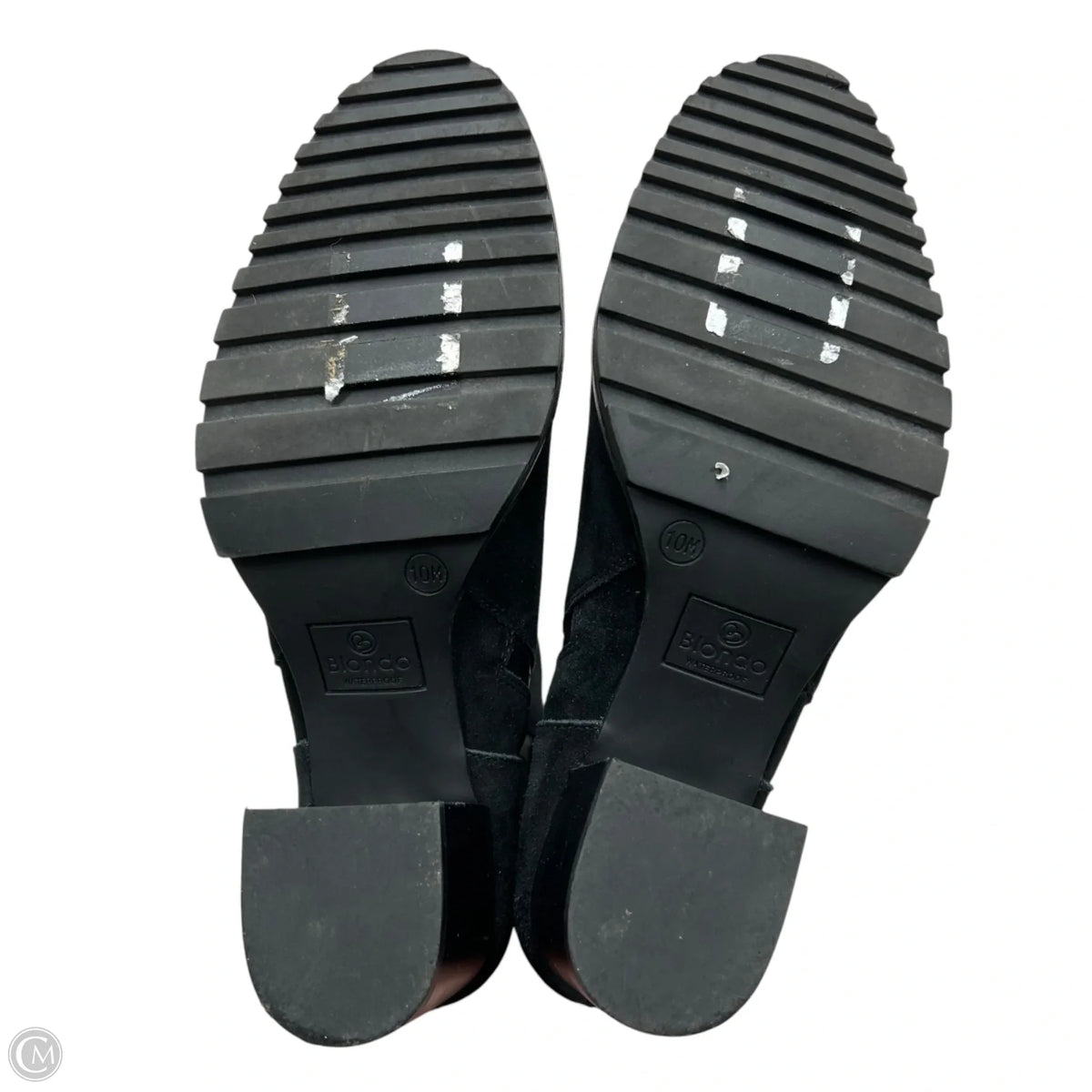 Boots Ankle Heels By Blondo In Black, Size: 10