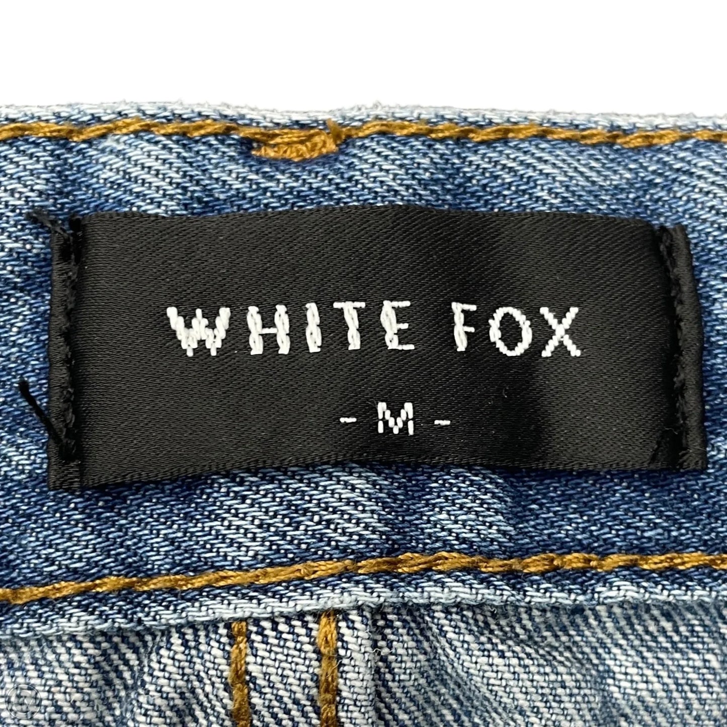 Skirt Set 2pc By White Fox In Blue Denim, Size: S/M