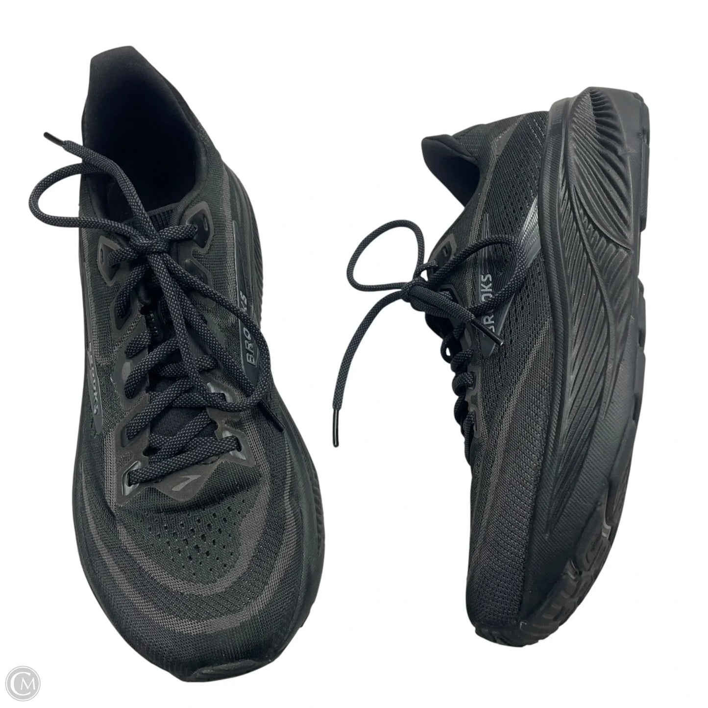 Shoes Athletic By Brooks In Black, Size: 8.5