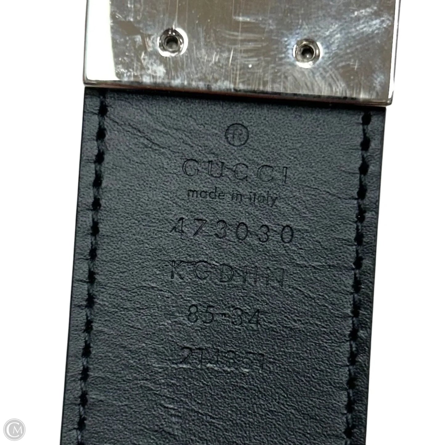 Belt Luxury Designer By Gucci, Size: Small