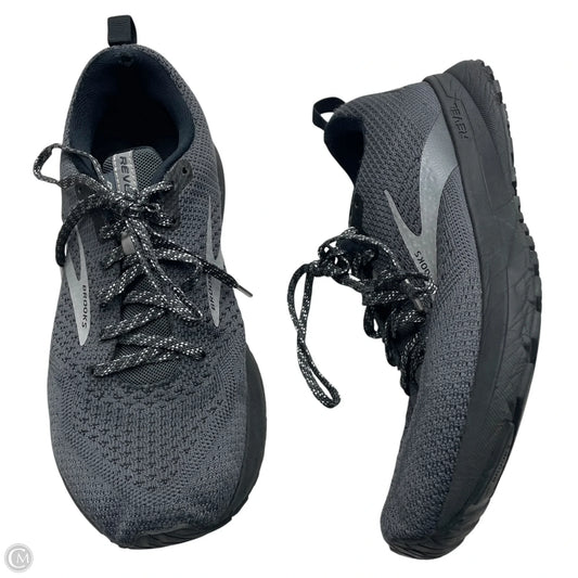 Shoes Athletic By Brooks In Grey, Size: 7