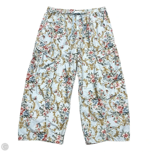 Jeans Boyfriend By Bdg In Floral Print, Size: Xl