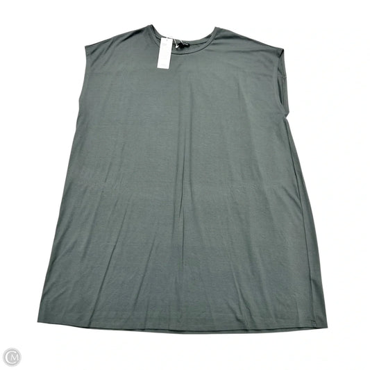 Dress Casual Short By Eileen Fisher In Grey, Size: 2x