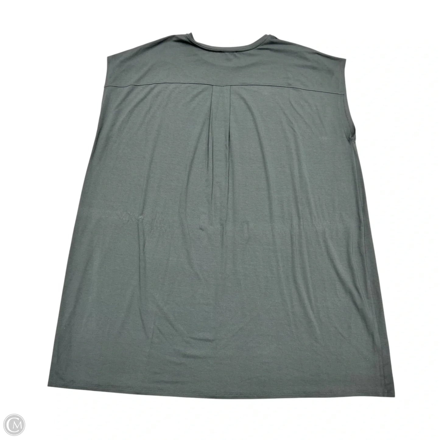 Dress Casual Short By Eileen Fisher In Grey, Size: 2x