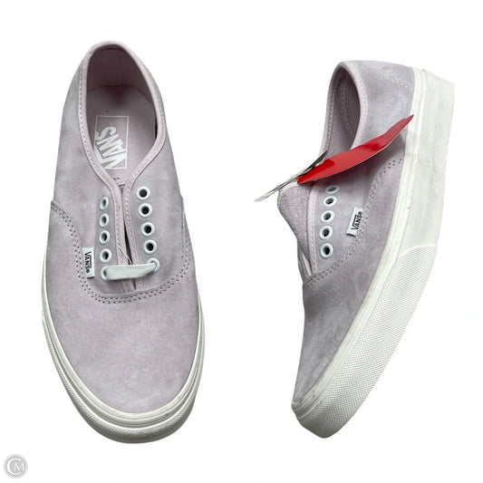 Shoes Sneakers By Vans In Purple, Size: 10