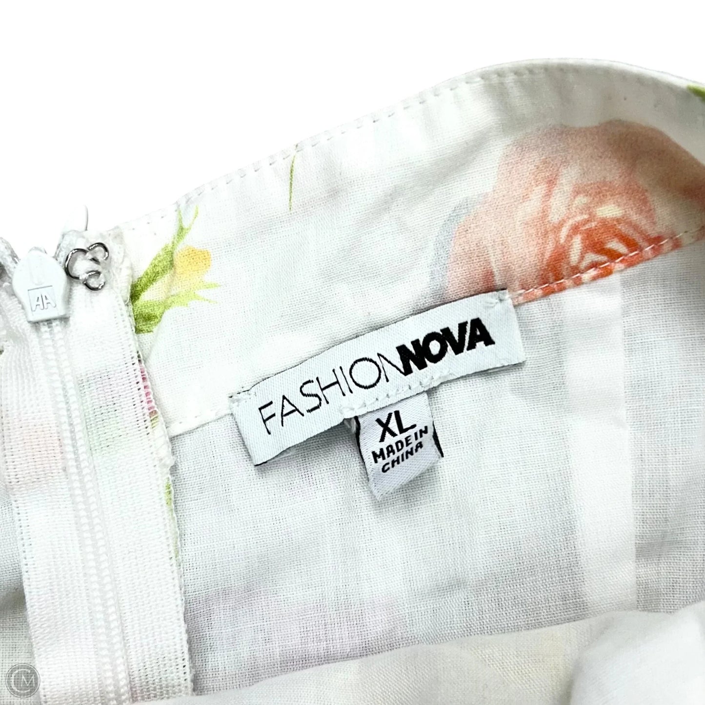 Dress Party Long By Fashion Nova In Floral Print, Size: Xl