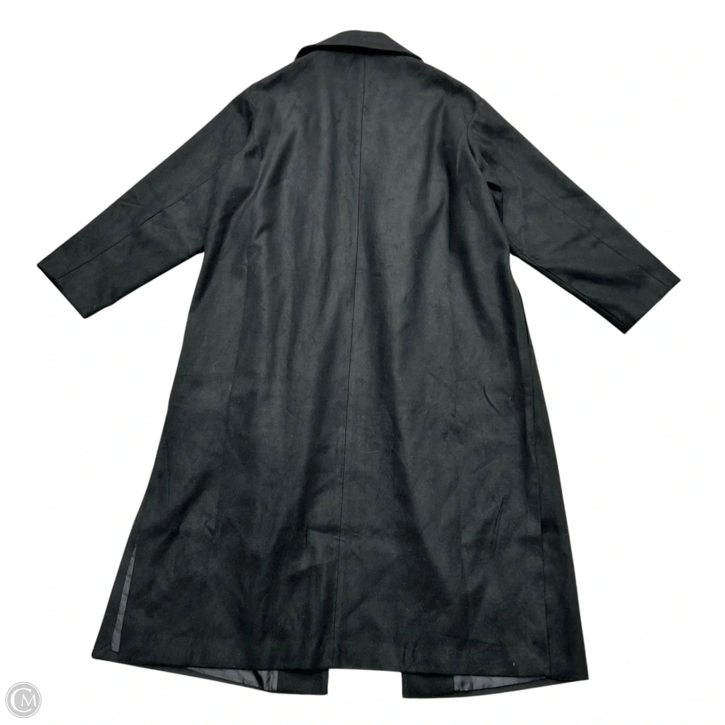 Coat Peacoat By Missguided In Black, Size: 2x
