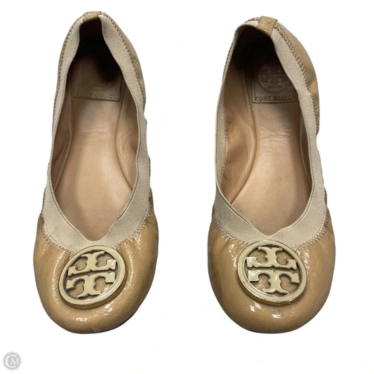 Shoes Designer By Tory Burch In Tan, Size: 7