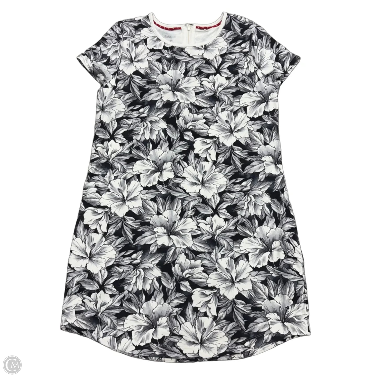 Athletic Dress By Tommy Bahama In Black & Grey, Size: L