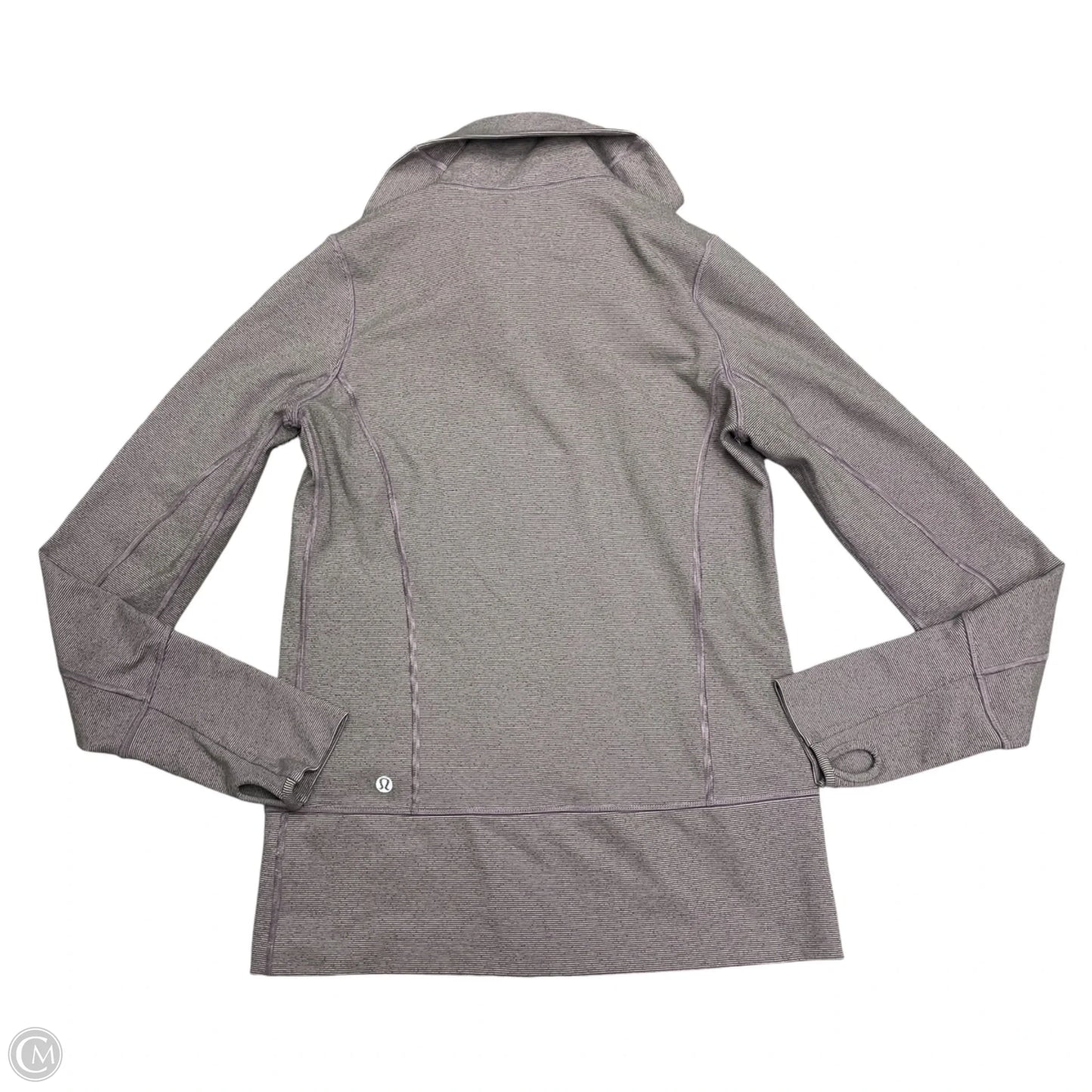 Athletic Jacket By Lululemon In Purple, Size: S