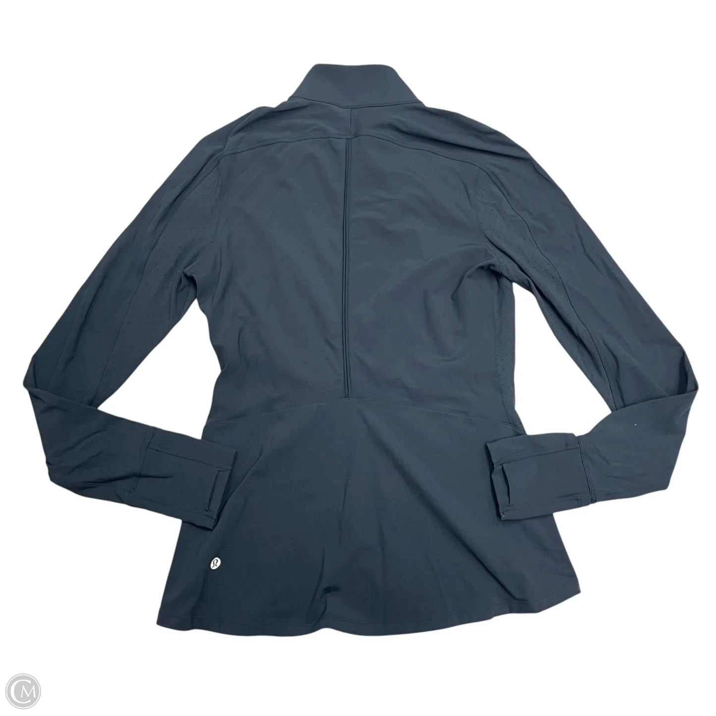 Athletic Jacket By Lululemon In Navy, Size: M