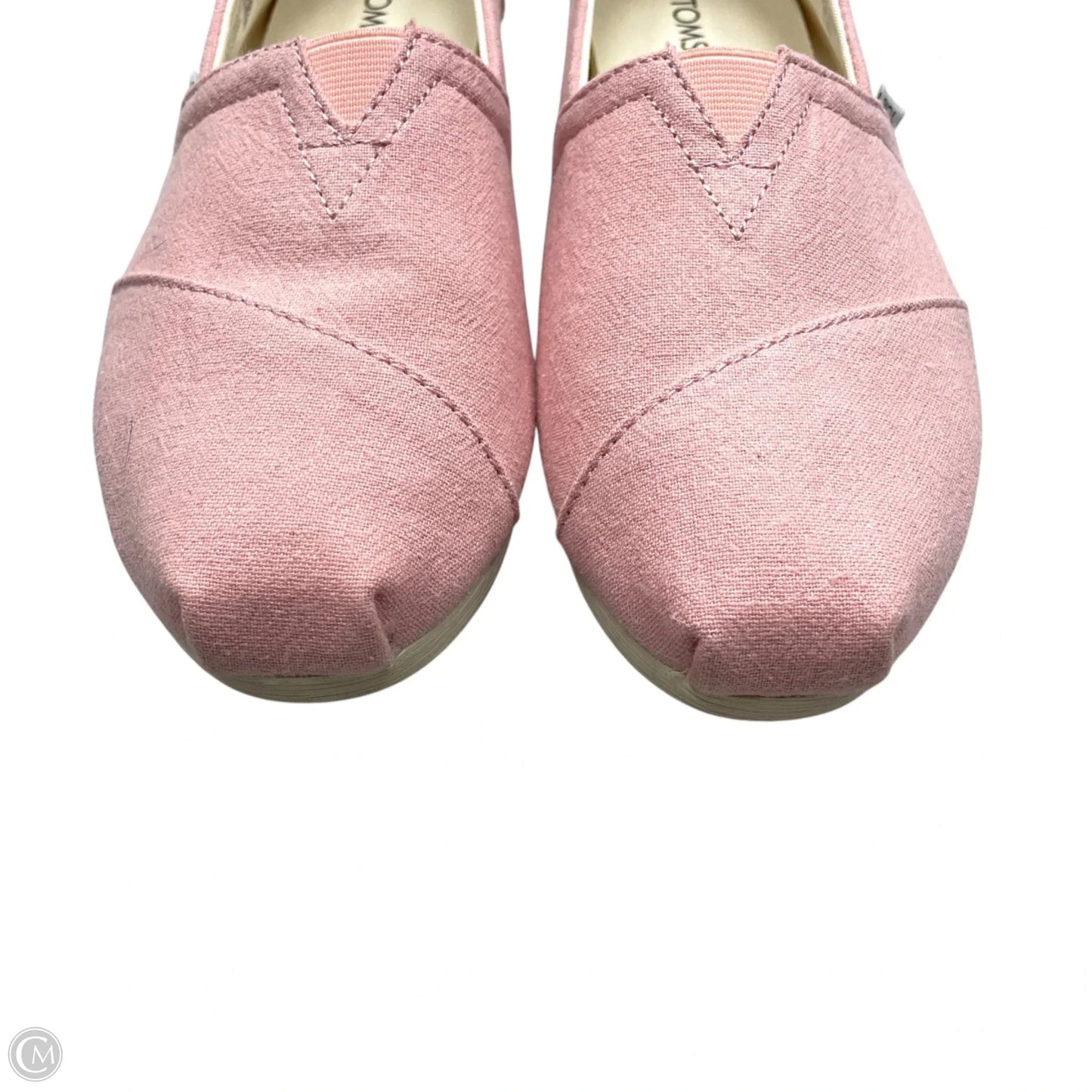 Shoes Flats By Toms In Pink, Size: 8