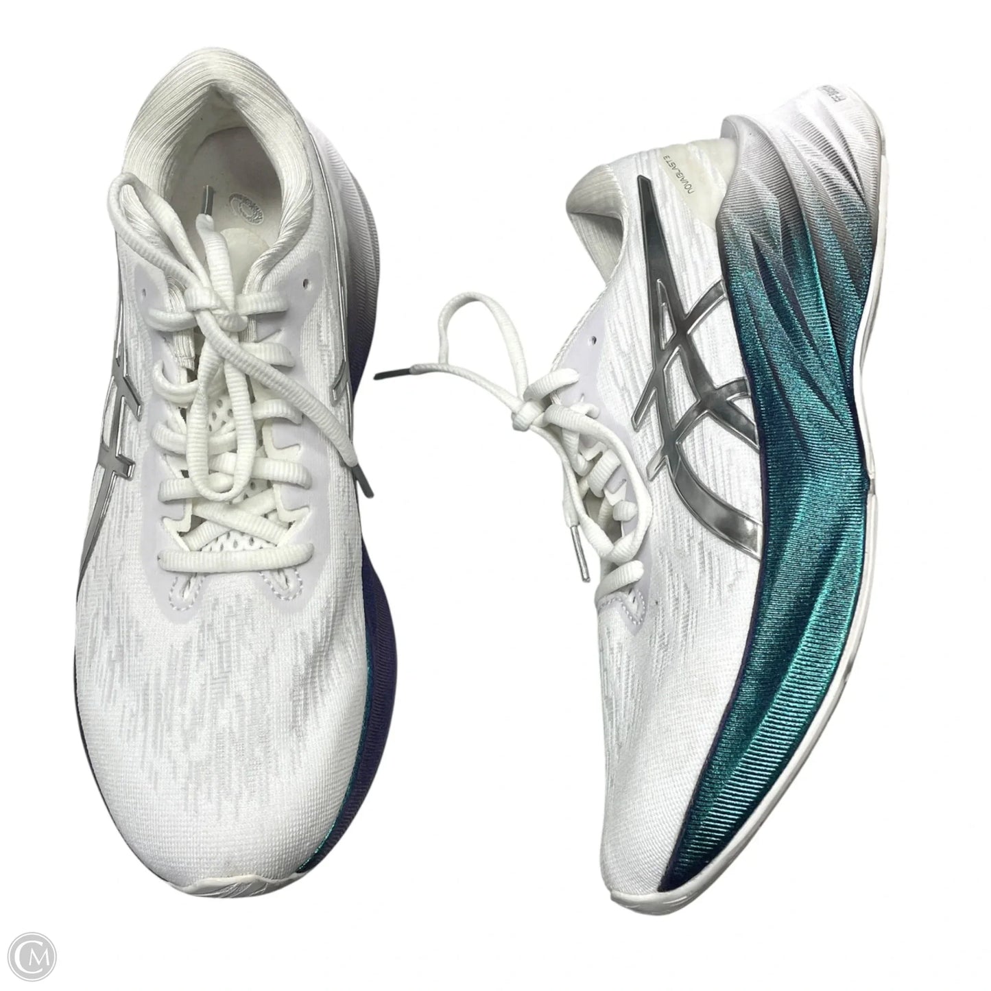 Shoes Athletic By Asics In White, Size: 9