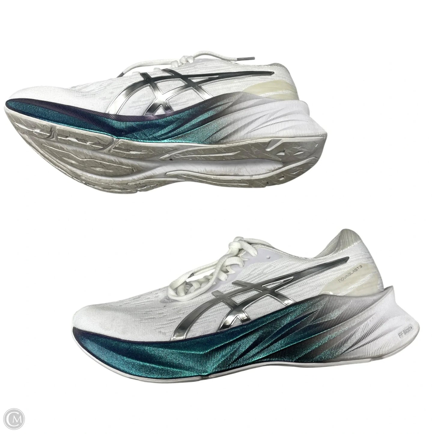 Shoes Athletic By Asics In White, Size: 9