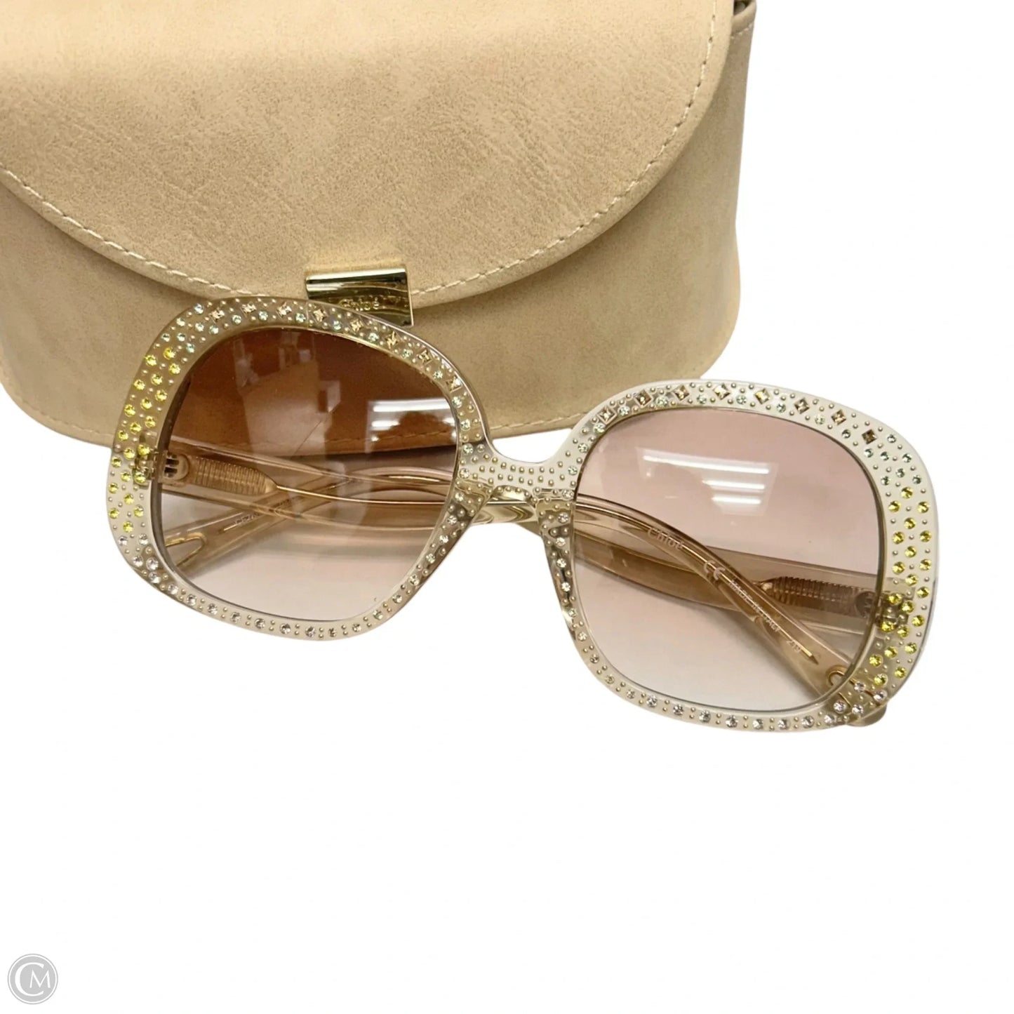 Sunglasses Luxury Designer By Chloe