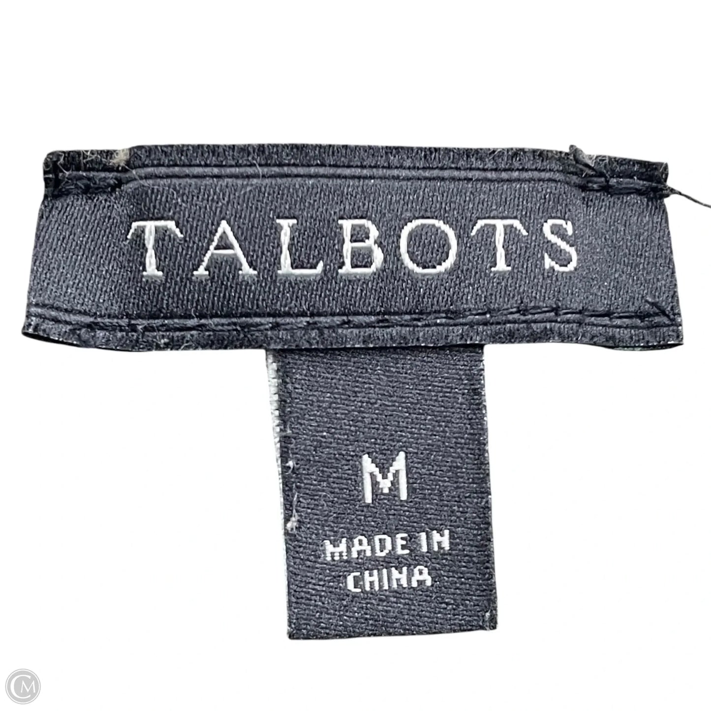 Sweater By Talbots In Green, Size: M