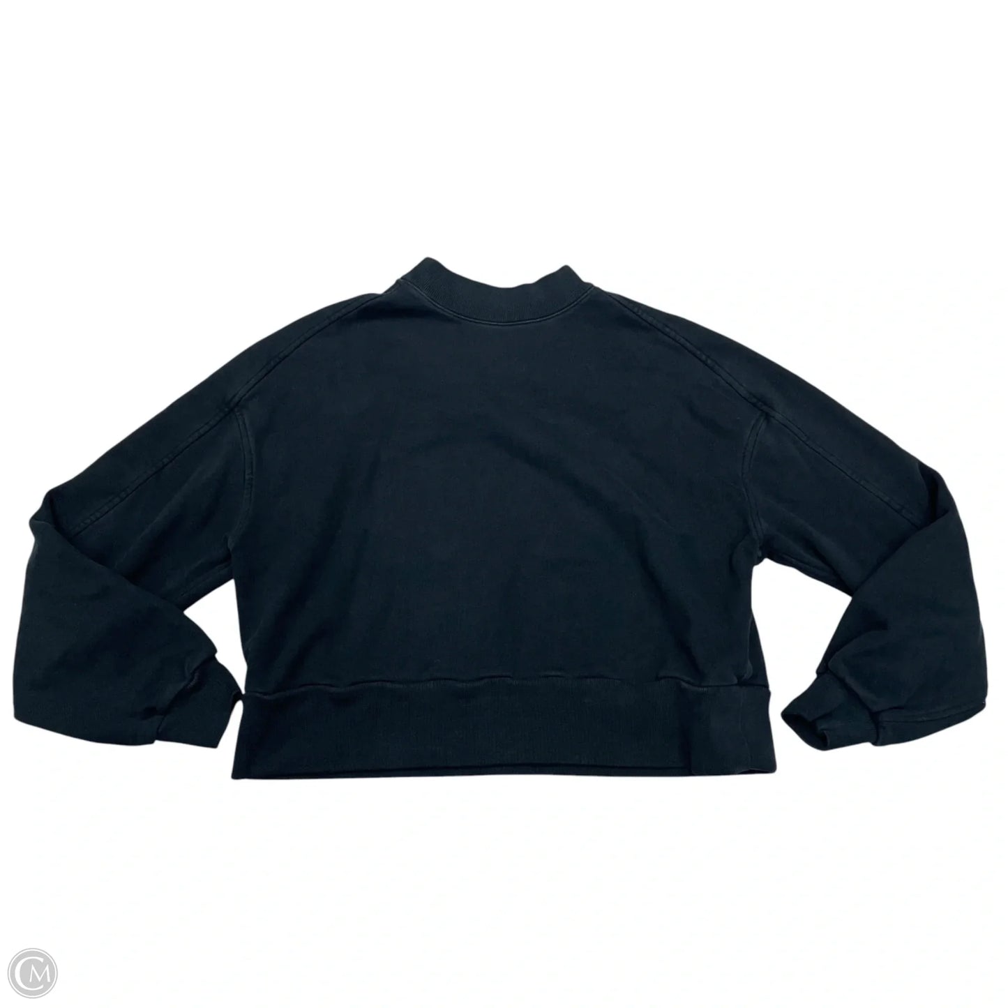 Sweatshirt Crewneck By Everlane In Black, Size: S