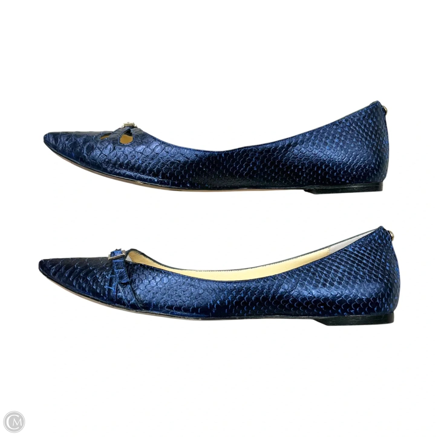 Shoes Flats By Vc Signature In Blue, Size: 10