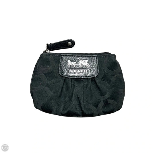 Coin Purse Designer By Coach, Size: Small