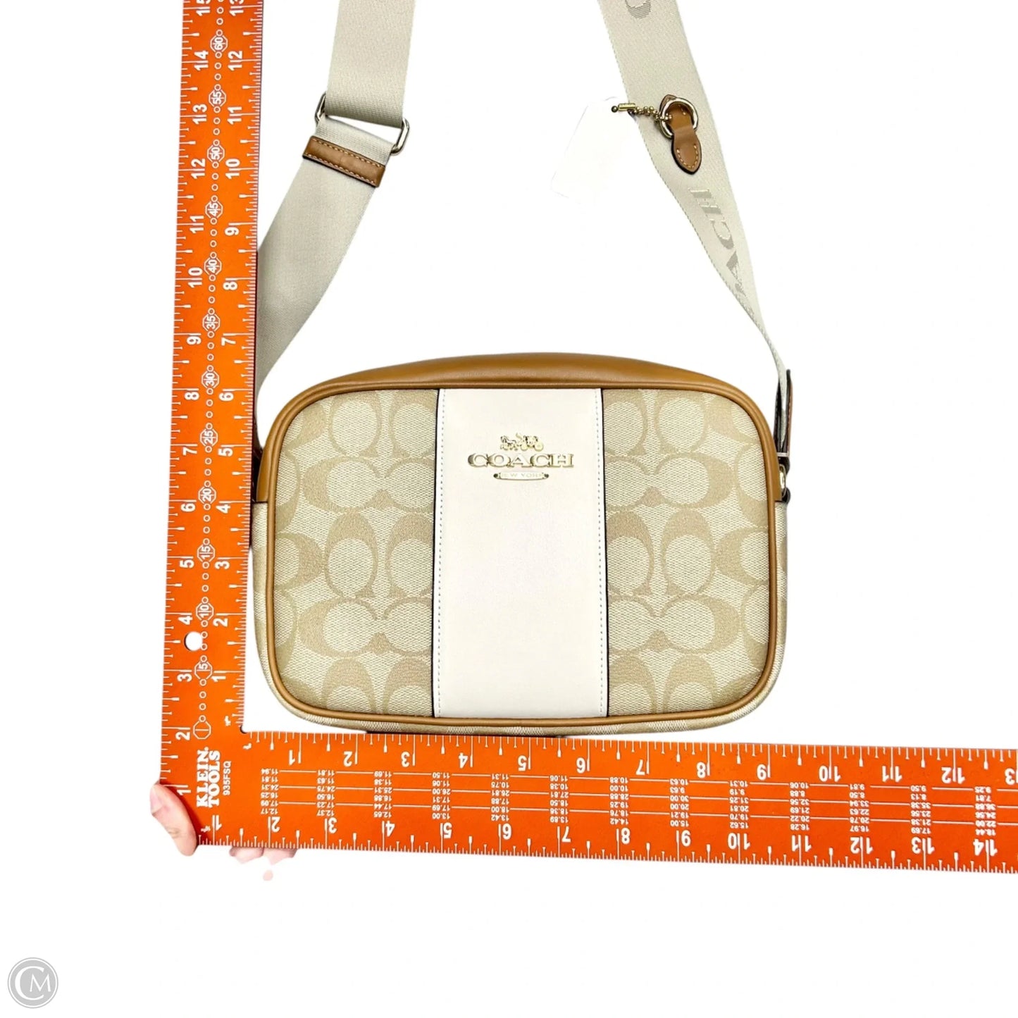 Crossbody Designer By Coach, Size: Medium