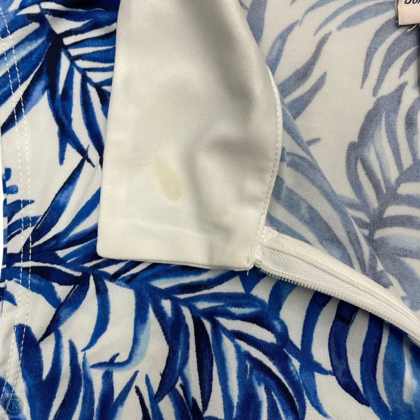 Athletic Tank Top By Tommy Bahama In Blue & White, Size: L