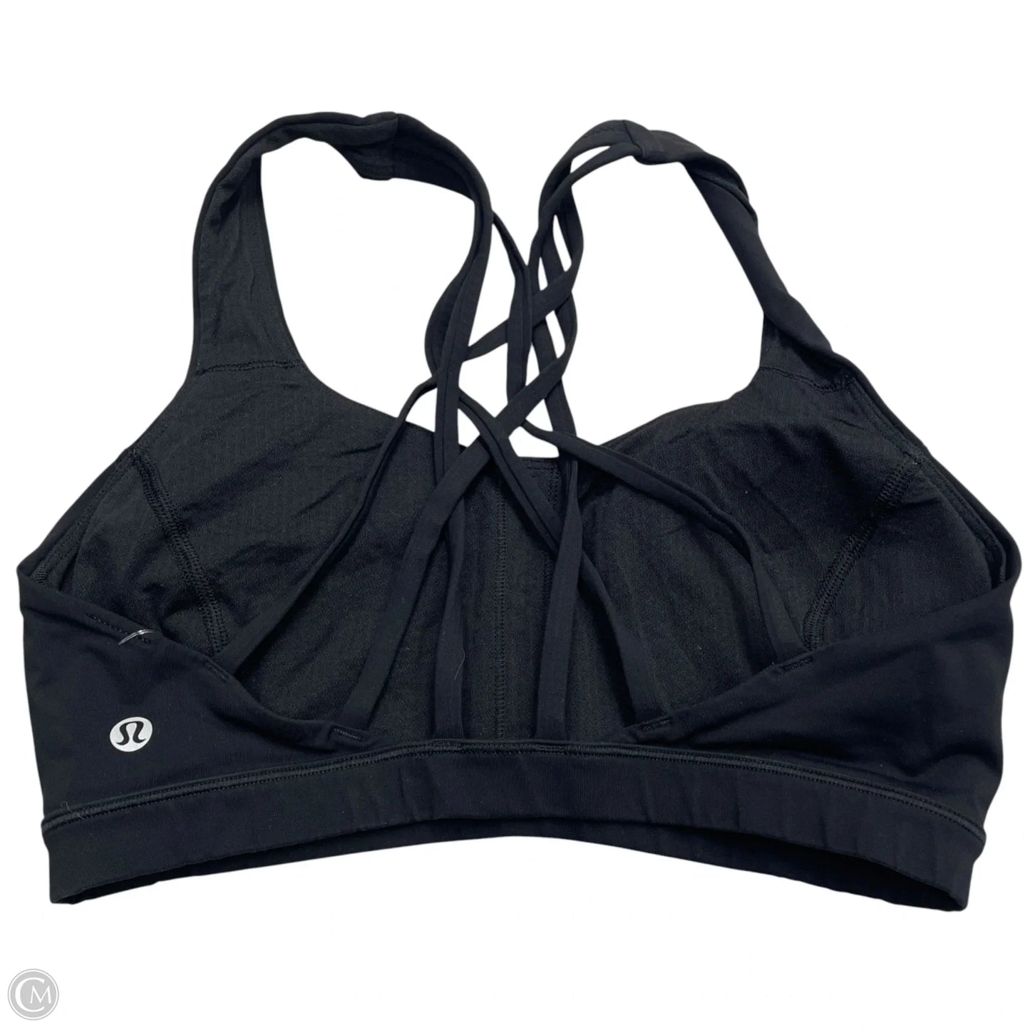 Athletic Bra By Lululemon In Black, Size: S