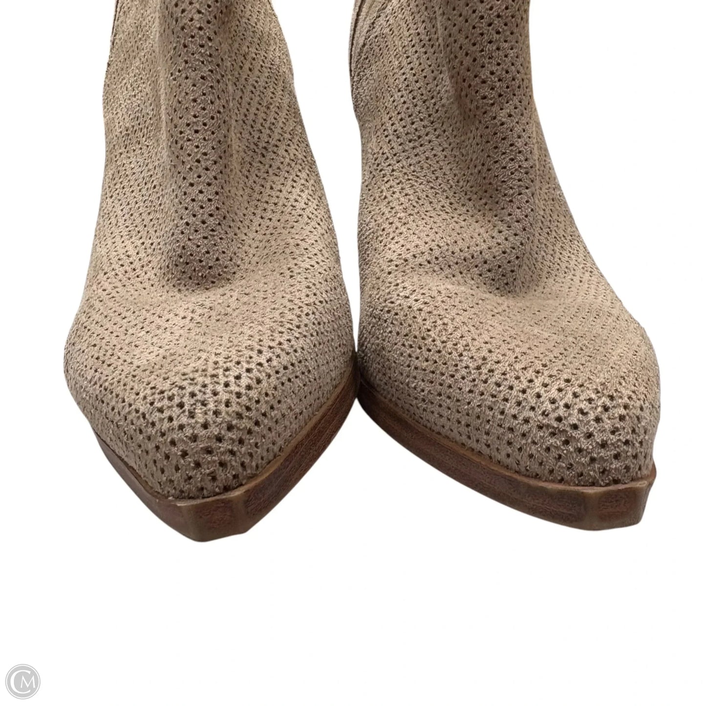 Boots Ankle Heels By Indigo Rd In Taupe, Size: 8.5
