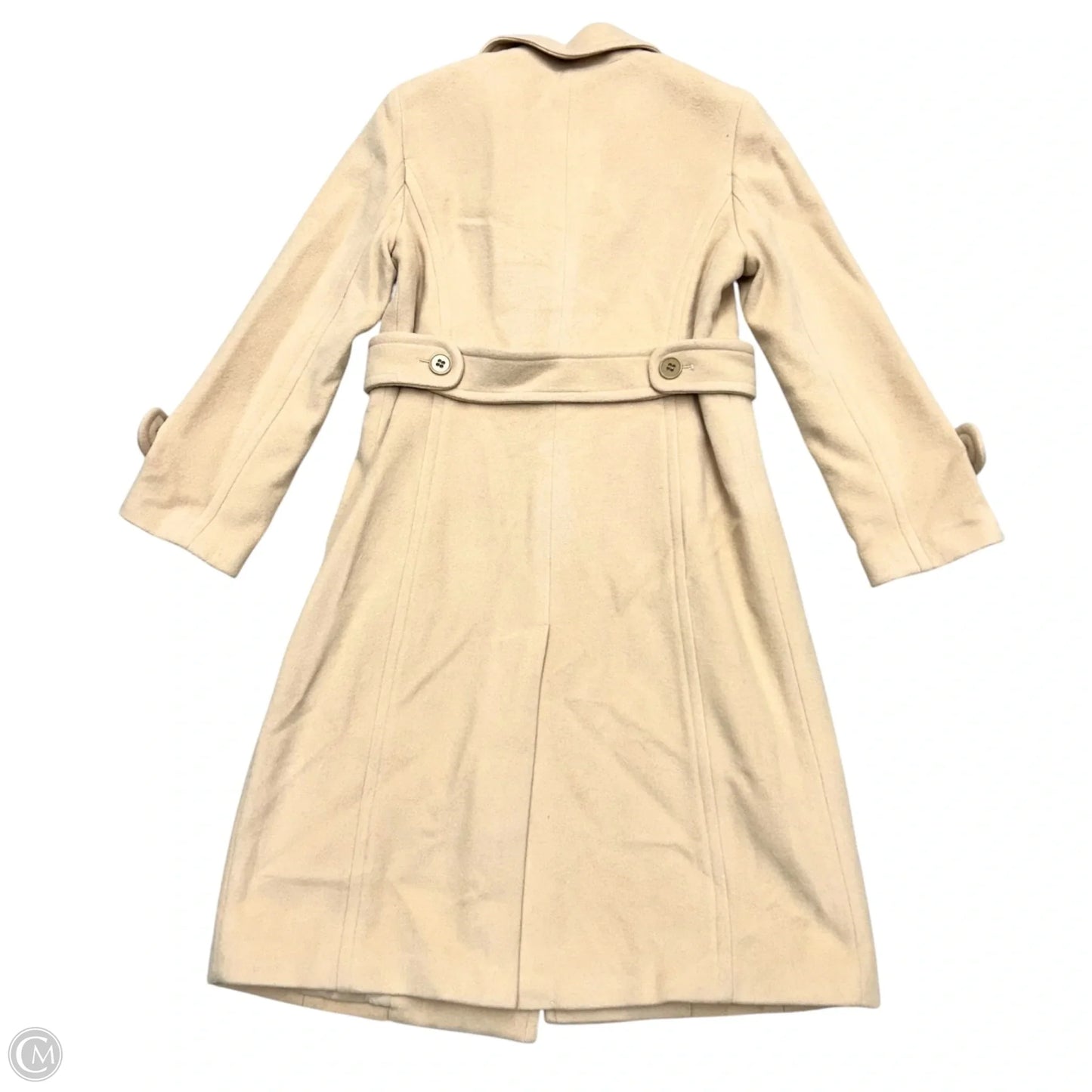 Coat Peacoat By Talbots In Tan, Size: Sp
