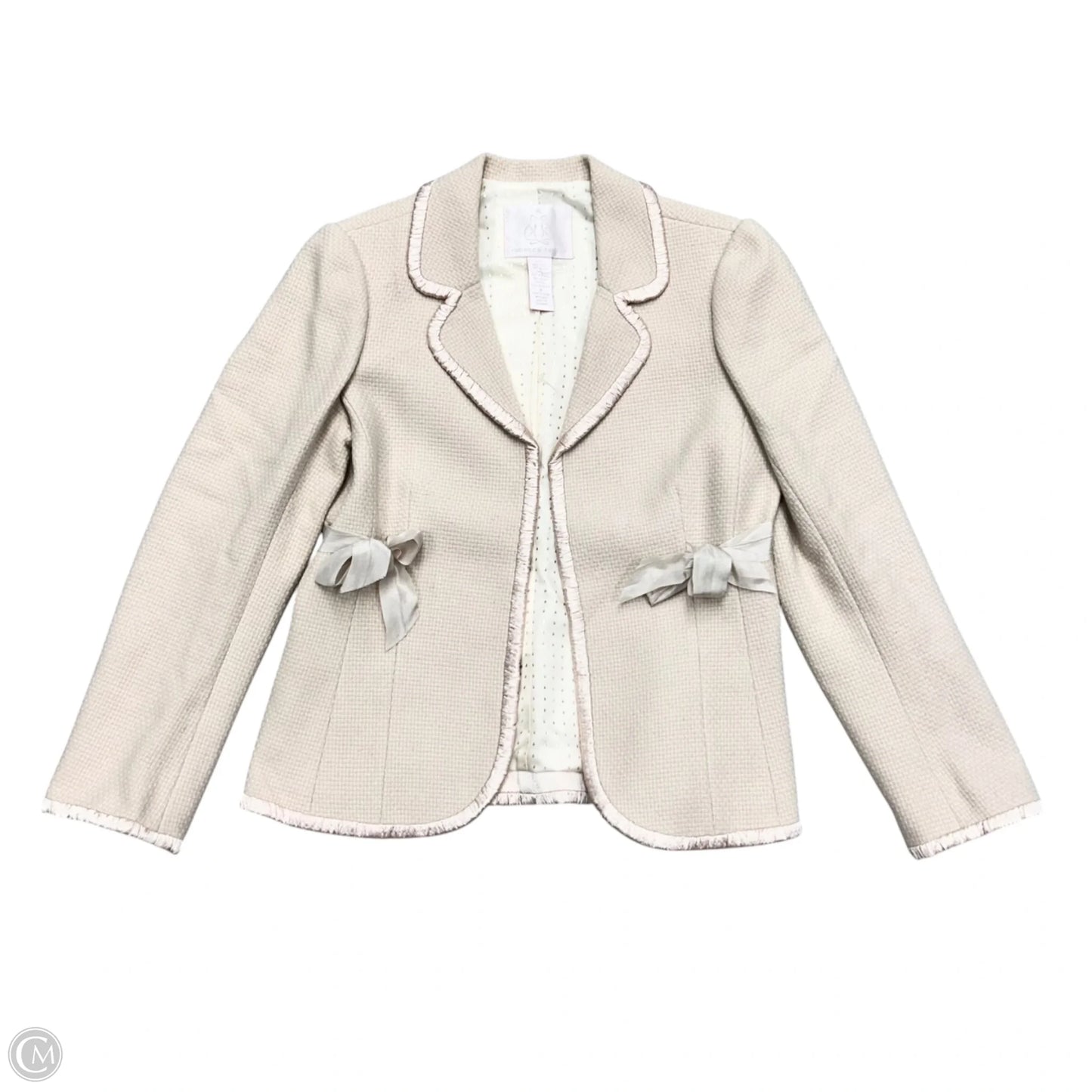 Blazer By Rebecca Taylor In Light Pink, Size: S