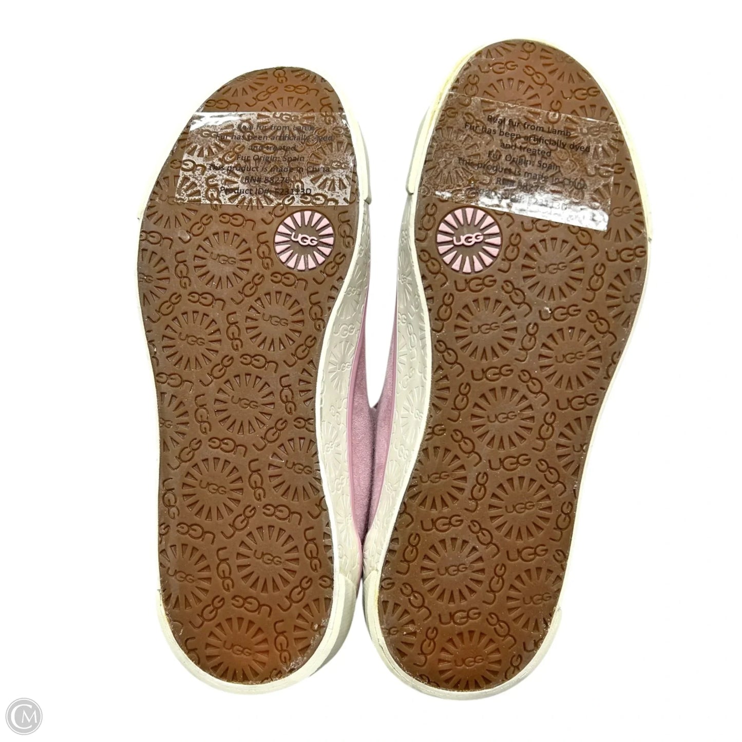 Shoes Designer By Ugg In Pink, Size: 7