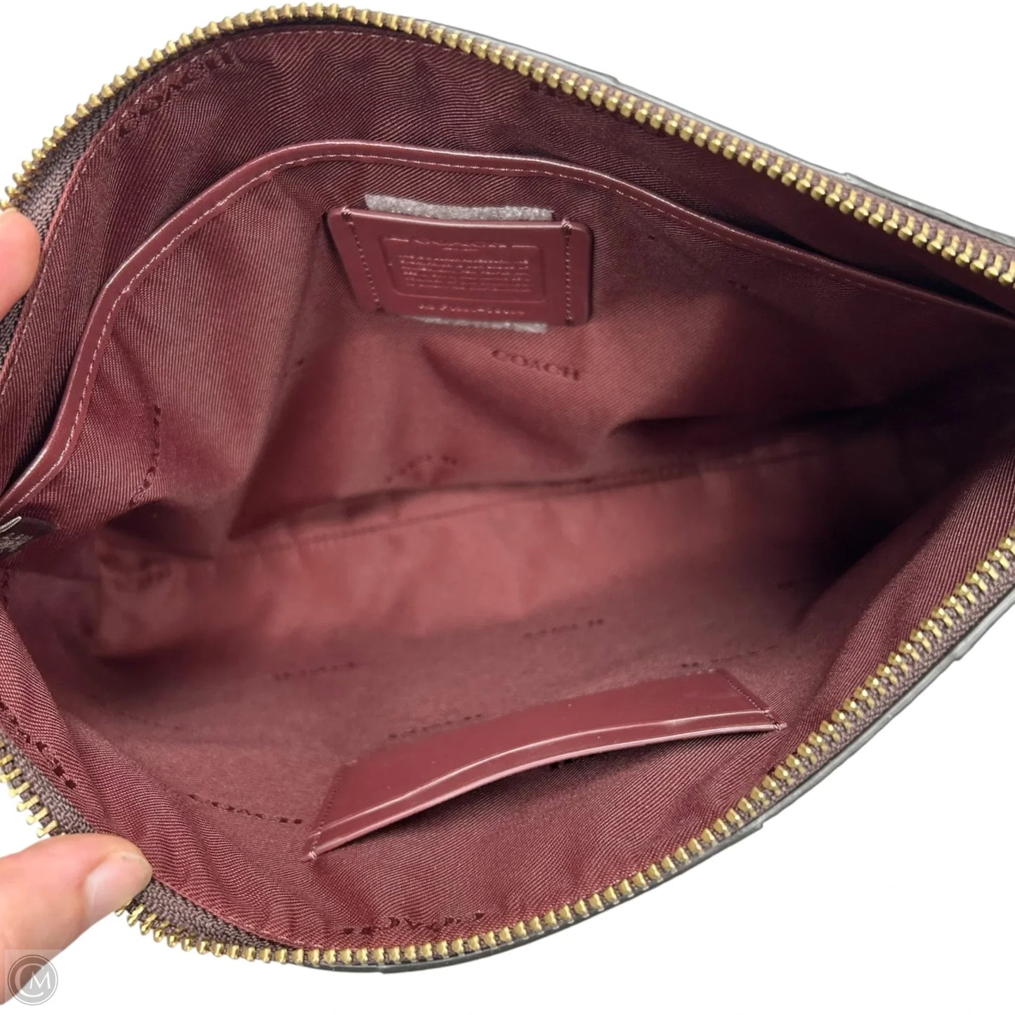 Wristlet Designer By Coach, Size: Large