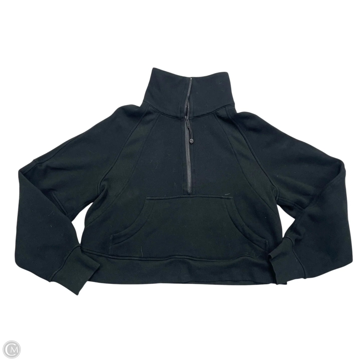 Athletic Jacket By Lululemon In Black, Size: Xs