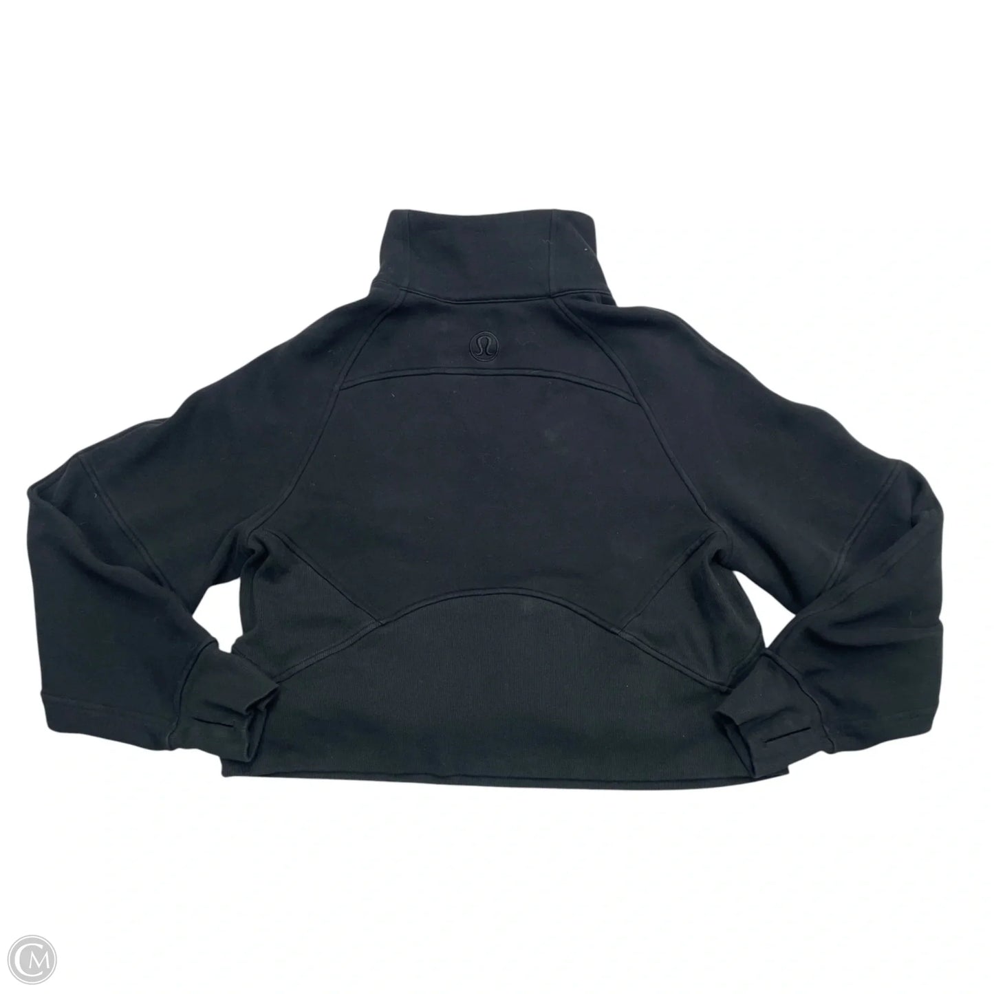 Athletic Jacket By Lululemon In Black, Size: Xs