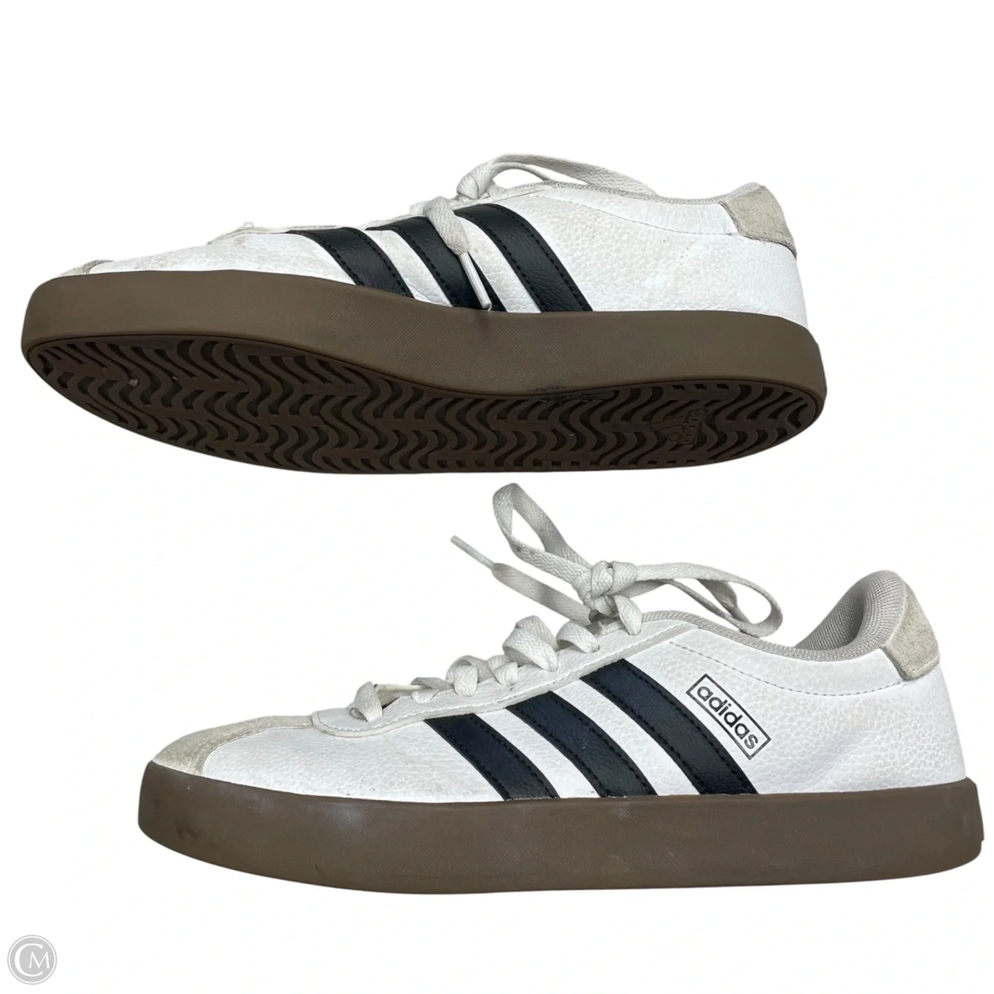 Shoes Sneakers By Adidas In Black & White, Size: 9