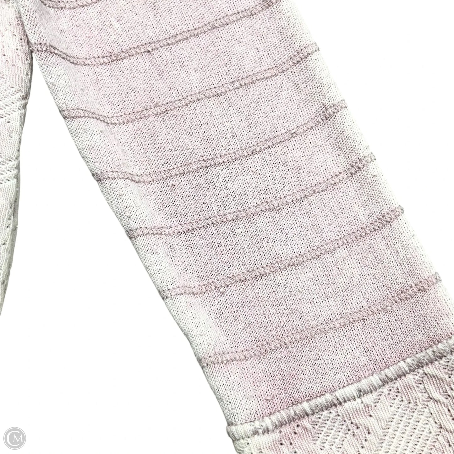 Top Long Sleeve By Free People In Pink, Size: S